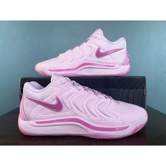 Nike Shoes Nike Kd Aunt Pearl Pink Basketball Shoes Mens